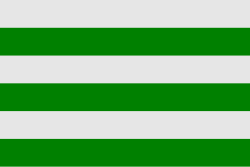Drapeau de la commune de Saint-Pol-sur-Mer (59) Nord-France